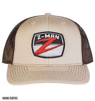 Z-MAN Z-Badge Trucker HatZ - Khaki/Coffee - 